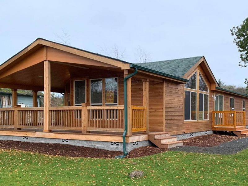 Large custom timber cottage